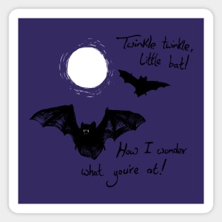 Twinkle Bat Sticker